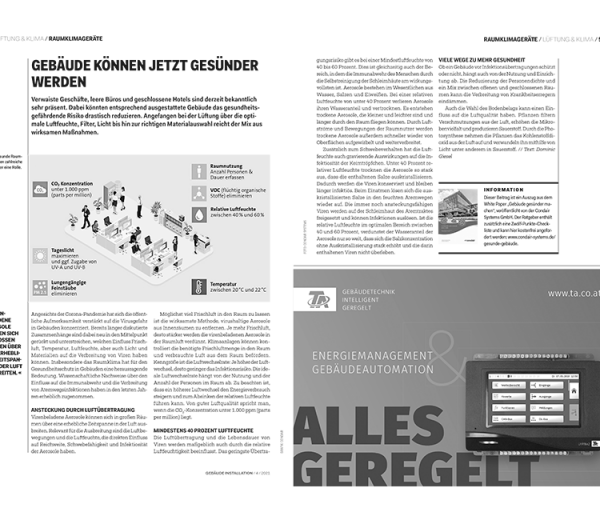 Abbildung aus Zeitschrift eines Fachartikels